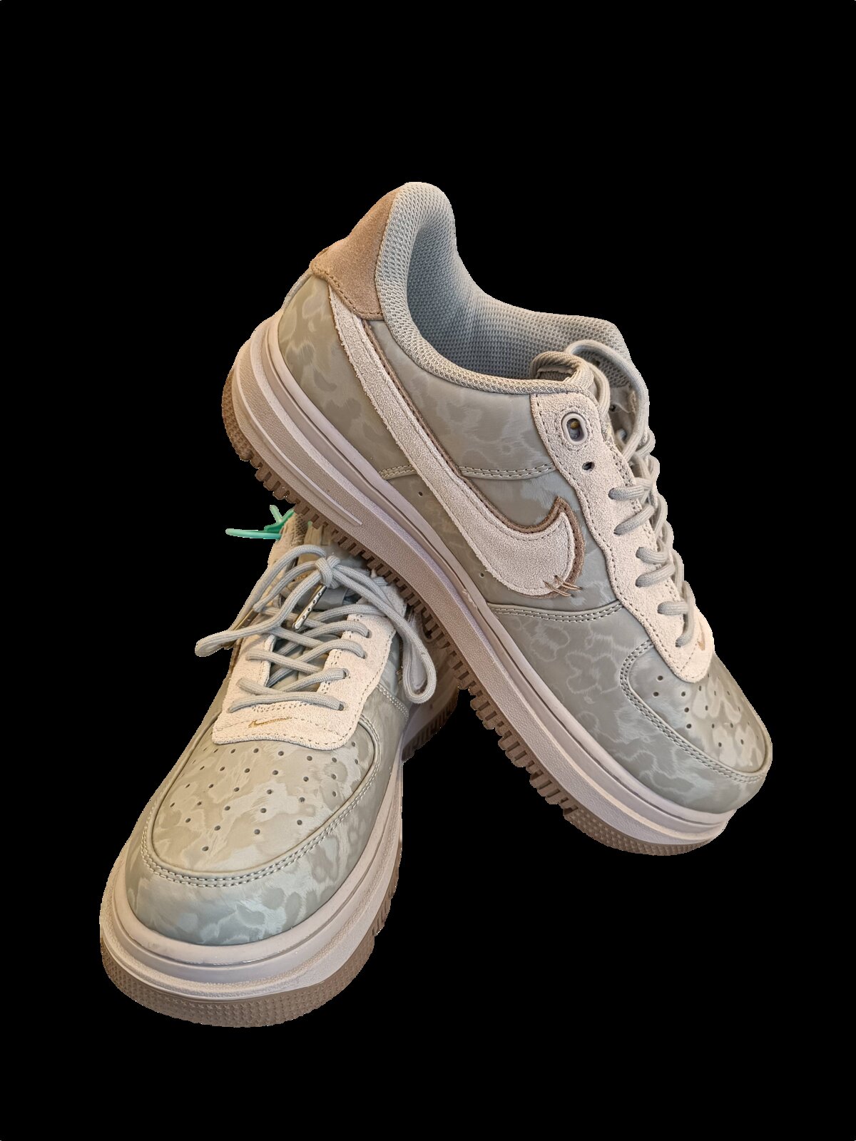 Nike Air Force 1 Beyaz Bej Renk Spor Ayakkabı