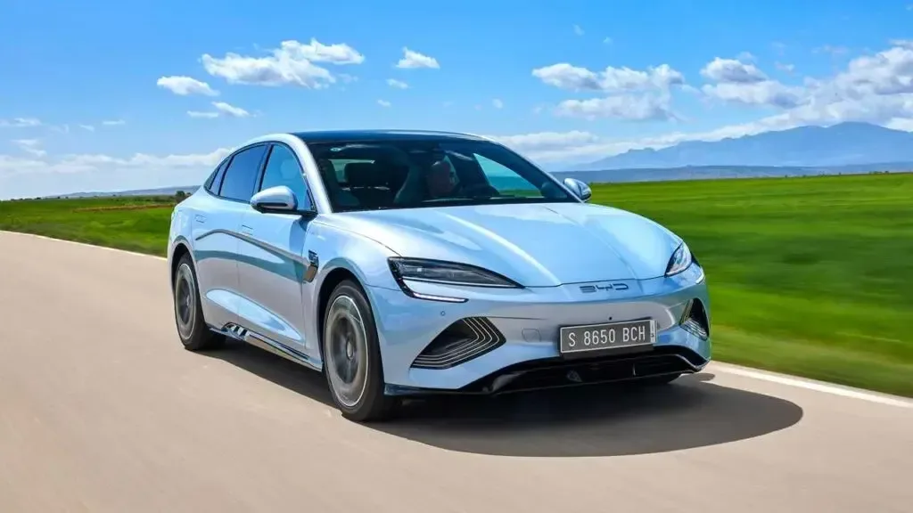 BYD Seagull 2024 Elektrikli Otomobil - Mavi Metalik